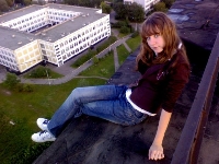 я на крыше моего дома =)